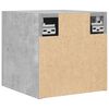 vidaXL Meubles TV muraux 4 pcs Gris b&eacute;ton 30,5x30x30 cm