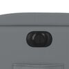 vidaXL Fauteuil inclinable &eacute;lectrique Gris Similicuir