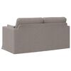 vidaXL Canap&eacute; Taupe 158 x 78 x 80 cm tissu