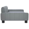 vidaXL Canap&eacute; pour enfants gris clair 90x53x30 cm tissu
