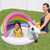Intex Piscine pour bébé Forme de licorne 127x102x69 cm