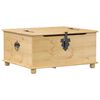 vidaXL Bo&icirc;te de rangement Corona 90x78x45 cm bois de pin massif