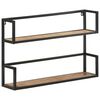 vidaXL &Eacute;tag&egrave;re murale 80x20x60 cm Bois de manguier brut