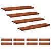 vidaXL Marches d'escalier 12 pi&egrave;ces 120 x 25 x 2 cm Marron