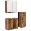 vidaXL Ensemble de mobilier de salle de bain 3 pc Bois ancien
