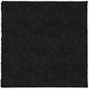 vidaXL Tapis shaggy PAMPLONA poils longs moderne noir 120x120 cm