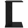 vidaXL Table d'appoint Ch&ecirc;ne noir 35 x 25 x 50 cm Bois d'ing&eacute;nierie
