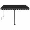 vidaXL Auvent automatique sur pied 350x250 cm Anthracite