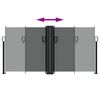 vidaXL Auvent lat&eacute;ral r&eacute;tractable anthracite 120x600 cm