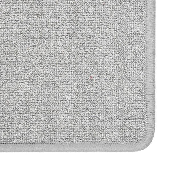 vidaXL Tapis de couloir Gris clair 50x150 cm
