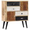 vidaXL Buffet 70x30x78 cm Bois de manguier massif