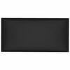vidaXL Panneaux muraux 12 pcs Noir 30x15 cm Similicuir 0,54 m²