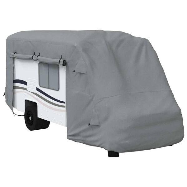 vidaXL Housse de camping-car gris 570x235x275 cm tissu non tissé