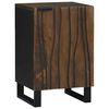 vidaXL Meuble de Lavabo de Salle de Bain Noyer 38 x 33,5 x 58 cm