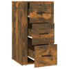 vidaXL Buffet Chêne fumé 40x33x70 cm Bois d'ingénierie
