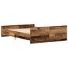 vidaXL Cadre de lit sans matelas vieux bois 150x200 cm bois ing&eacute;nierie