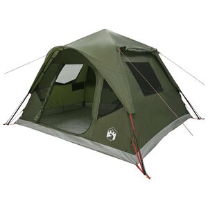 vidaXL Tente Instantan&eacute;e avec toit Vert olive 305 x 275 x 190 cm