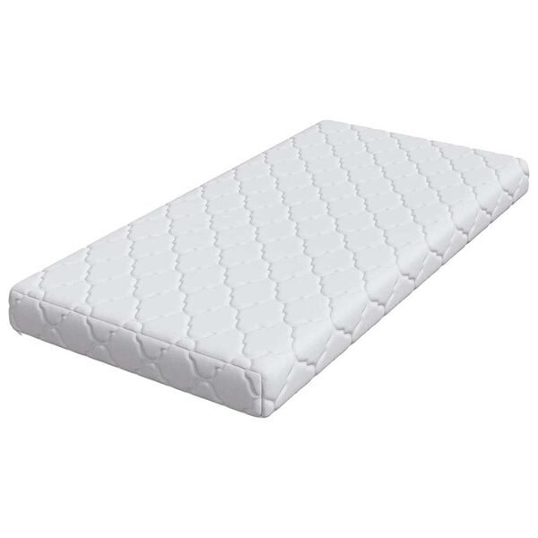 vidaXL Matelas Blanc 60 x 120 cm Mousse PU