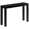 vidaXL Table console Noir 118 x 30 x 76 cm Bois de manguier massif