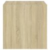 vidaXL Armoires murales 2 pcs Chêne Sonoma 37x37x37 cm Bois ingénierie