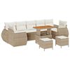 vidaXL Ensemble de canap&eacute; de jardin 10 pc 7-Nombre de places
