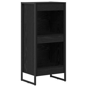 vidaXL Biblioth&egrave;que 40 x 30 x 86,5 cm Bois d'ing&eacute;nierie Ch&ecirc;ne noir