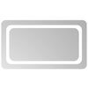 vidaXL Miroir de salle de bain LED Transparent 70 x 40 cm verre tremp&eacute;