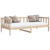 vidaXL Lit de jour sans matelas bois de pin massif 90x200 cm