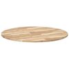 vidaXL Dessus de table rond Ø90x2 cm bois massif d'acacia