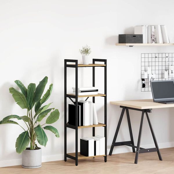 vidaXL &Eacute;tag&egrave;re Ch&ecirc;ne artisanal 40 x 30 x 85 cm Bois d'ing&eacute;nierie