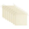 vidaXL Chaises pliables de jardin avec coussins lot de 8 Teck solide