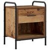 vidaXL Table de chevet Bois ancien 40 x 30 x 50 cm Bois d'ing&eacute;nierie