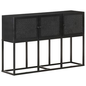 vidaXL Buffet 115x30x76 cm Bois de manguier massif