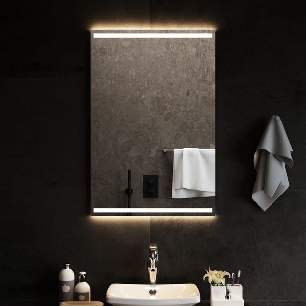 vidaXL Miroir de salle de bain &agrave; LED 60x90 cm