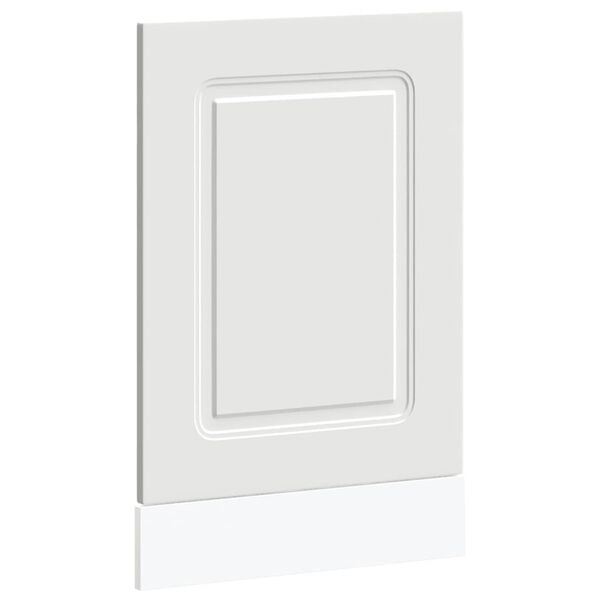 vidaXL Panneau de lave-vaisselle Kalmar blanc 45x1,5x67 cm