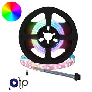 vidaXL Bande LED 4 pcs Noir et Transparent 40 x 0,8 x 0,3 cm