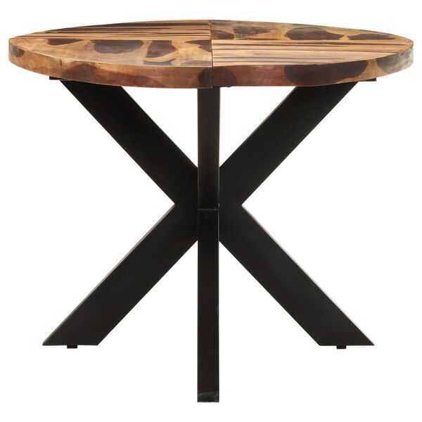 vidaXL Table à manger ovale 200x100x75 cm Bois d'acacia