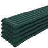 vidaXL Piquets pour plantes de jardin 30 pcs vert 115 cm acier