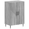 vidaXL Cabinet &agrave; chaussures HAARLEM 59,5 x 39,5 x 89,5 cm Sonoma gris