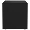 vidaXL Meubles TV 4 pcs noir 37x35x37 cm bois d&rsquo;ing&eacute;nierie