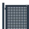 vidaXL Portail de cl&ocirc;ture Anthracite 306x125 cm Acier
