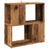 vidaXL Biblioth&egrave;que vieux bois 60x24x63 cm bois d'ing&eacute;nierie