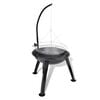 vidaXL Support de barbecue au charbon de bois Rond
