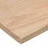 vidaXL Marches d'escalier 4 pcs non trait&eacute; 80x25x2cm bois ch&ecirc;ne massif
