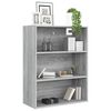 vidaXL Armoire murale suspendue Sonoma gris 69,5x32,5x90 cm