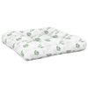 vidaXL Coussins de palette lot de 2 motif de feuilles tissu