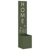 vidaXL &Eacute;cran de confidentialit&eacute; de jardin Vert olive 32 x 32 x 150 cm