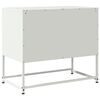 vidaXL Meuble TV blanc 68,5x39x60,5 cm acier