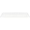 vidaXL Serre avec cadre en acier blanc 84 m&sup2; 14x6x2,85 m