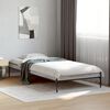 vidaXL Cadre de lit sans matelas sonoma gris 90x190 cm